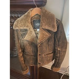 Women UGG shearling coat